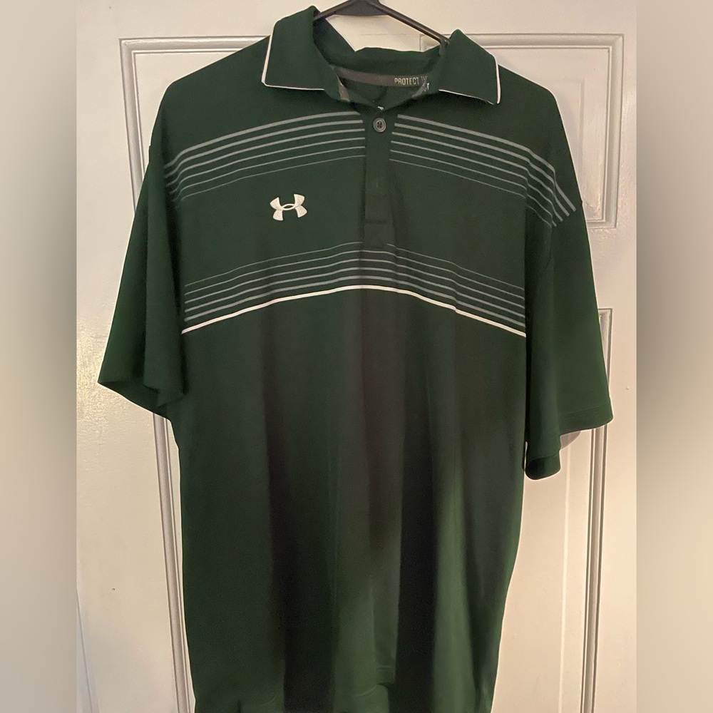 Green Golf Polo